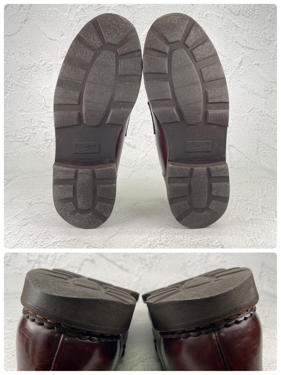 Paraboot パラブーツ REIMS ランス コインローファー 茶 ブラウン UK9.5 / 28.0cm【Ｗ3578】