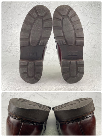 Paraboot パラブーツ REIMS ランス コインローファー 茶 ブラウン UK9.5 / 28.0cm【Ｗ3578】