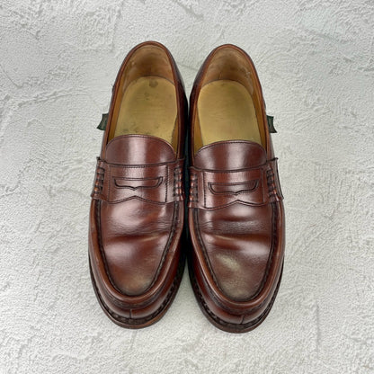 Paraboot パラブーツ REIMS ランス コインローファー 茶 ブラウン UK9.5 / 28.0cm【Ｗ3578】
