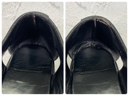 【大人の夏を格上げする】Paraboot パラブーツ PACIFIC パシフィック グルカサンダル 黒 ブラック EU40 / 24.5~25.0cm【Ｗ3576】