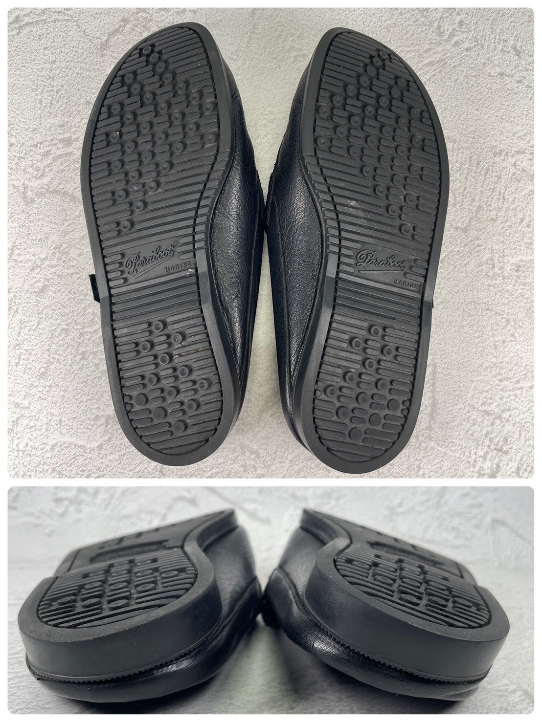 Paraboot パラブーツ BAHAMAS BIT MULE バハマ ビット ミュール UNITED ARROWS別注 黒 ブラック EU10 / 28.5cm【Ｗ3579】