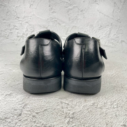【大人の夏を格上げする】Paraboot パラブーツ PACIFIC パシフィック グルカサンダル 黒 ブラック EU40 / 24.5~25.0cm【Ｗ3576】