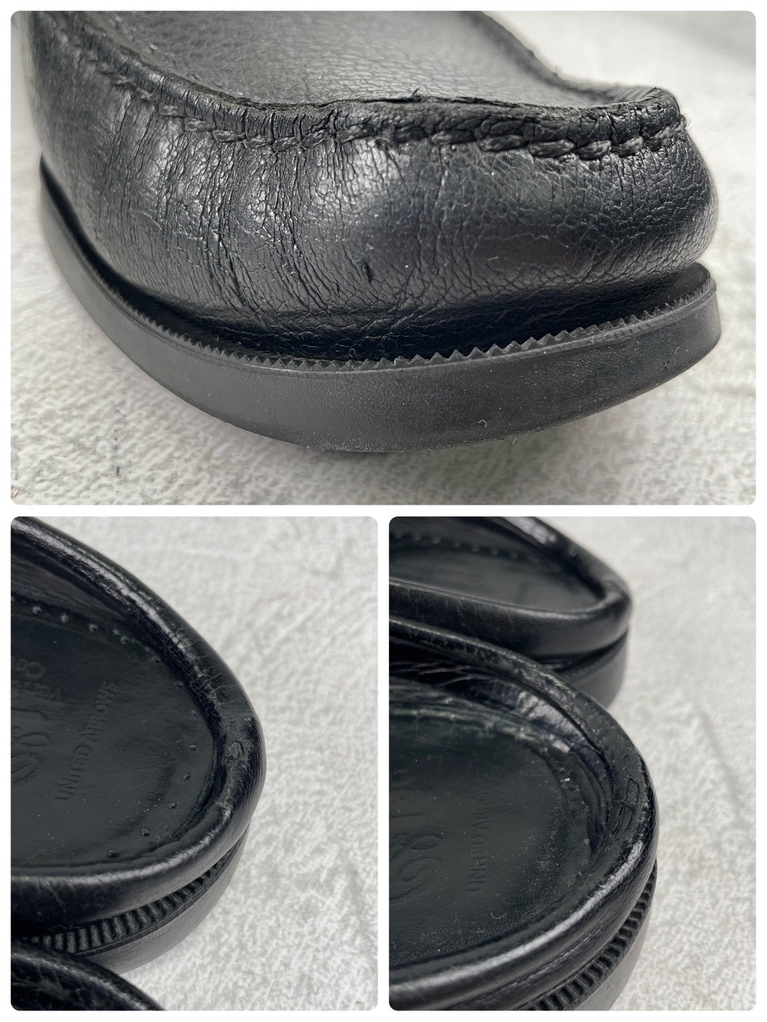 Paraboot パラブーツ BAHAMAS BIT MULE バハマ ビット ミュール UNITED ARROWS別注 黒 ブラック EU10 / 28.5cm【Ｗ3579】
