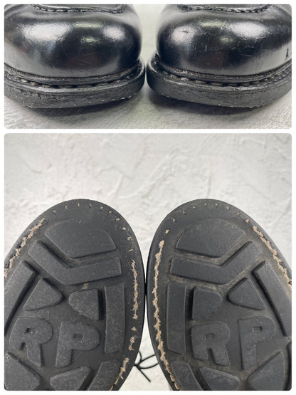 Paraboot パラブーツ CHAMBORD シャンボード Uチップ 外羽根 黒 ブラック UK6.5 / 25.0cm【Ｗ3573】