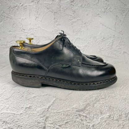 Paraboot パラブーツ CHAMBORD シャンボード Uチップ 外羽根 黒 ブラック UK6.5 / 25.0cm【Ｗ3573】