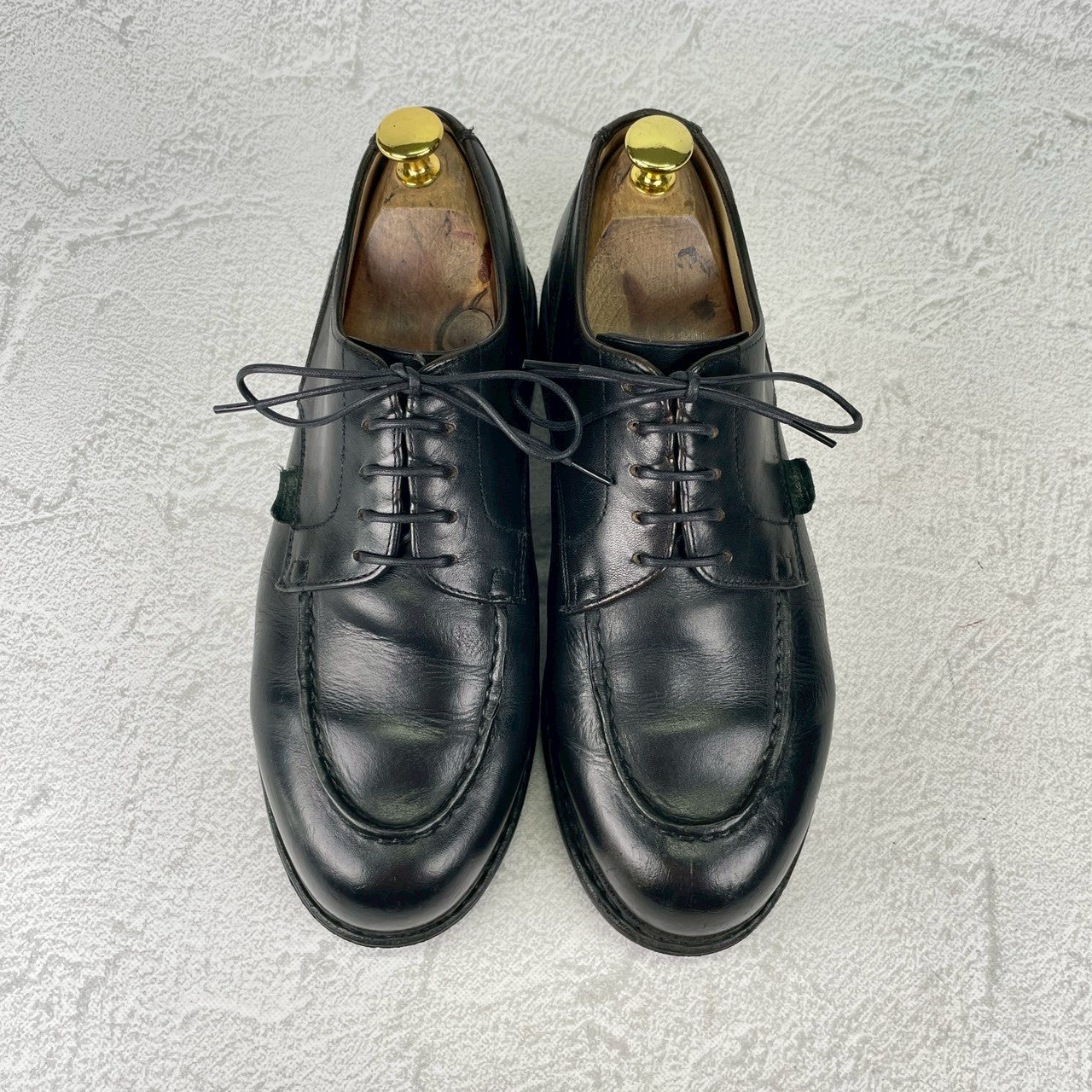Paraboot パラブーツ CHAMBORD シャンボード Uチップ 外羽根 黒 ブラック UK6.5 / 25.0cm【Ｗ3573】
