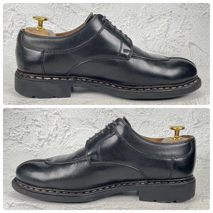 Paraboot パラブーツ AVIGNON アヴィニョン Uチップ 外羽根 黒 ブラック UK6.5 / 25.0cm【Ｗ3572】