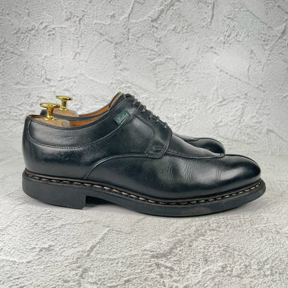 Paraboot パラブーツ AVIGNON アヴィニョン Uチップ 外羽根 黒 ブラック UK6.5 / 25.0cm【Ｗ3572】