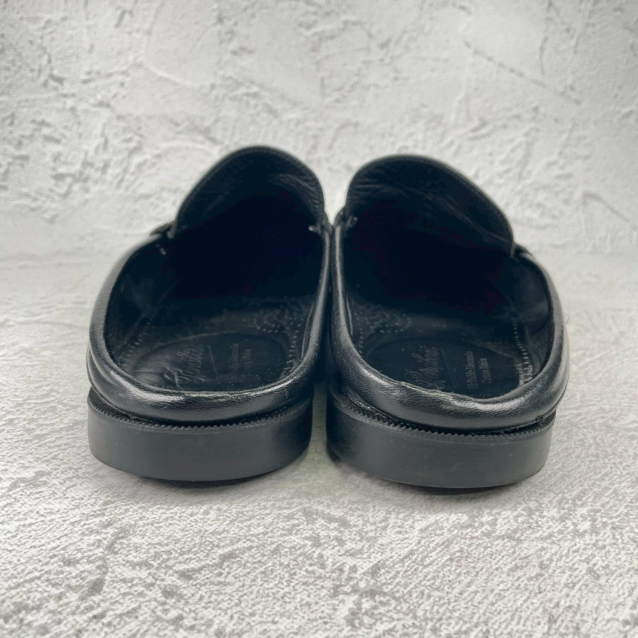 Paraboot パラブーツ BAHAMAS BIT MULE バハマ ビット ミュール UNITED ARROWS別注 黒 ブラック EU10 / 28.5cm【Ｗ3579】