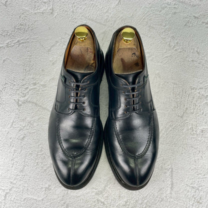 Paraboot パラブーツ AVIGNON アヴィニョン Uチップ 外羽根 黒 ブラック UK6.5 / 25.0cm【Ｗ3572】