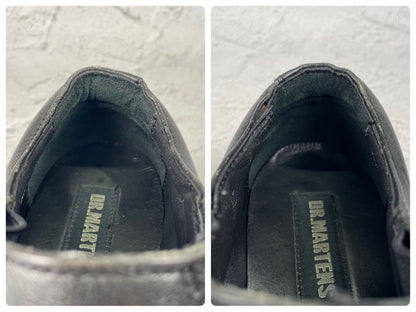 【England製】Dr.Martens ドクターマーチン SIDE ELASTIC サイドエラ プレーン 黒 ブラック UK6 / 25.0cm【Ｗ3571】