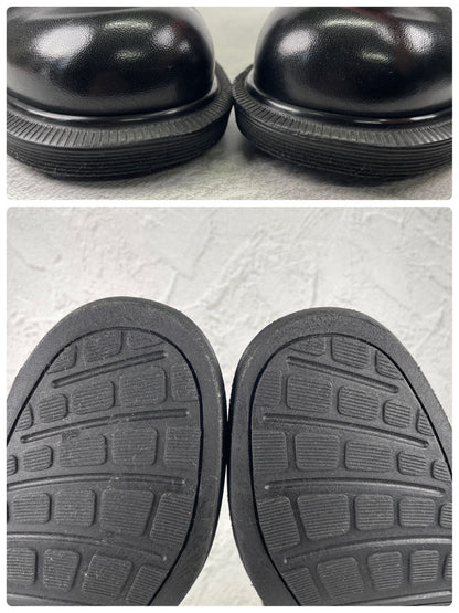 【England製】Dr.Martens ドクターマーチン SIDE ELASTIC サイドエラ プレーン 黒 ブラック UK6 / 25.0cm【Ｗ3571】