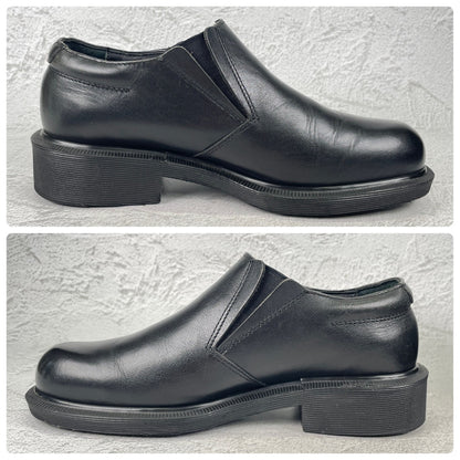【England製】Dr.Martens ドクターマーチン SIDE ELASTIC サイドエラ プレーン 黒 ブラック UK6 / 25.0cm【Ｗ3571】