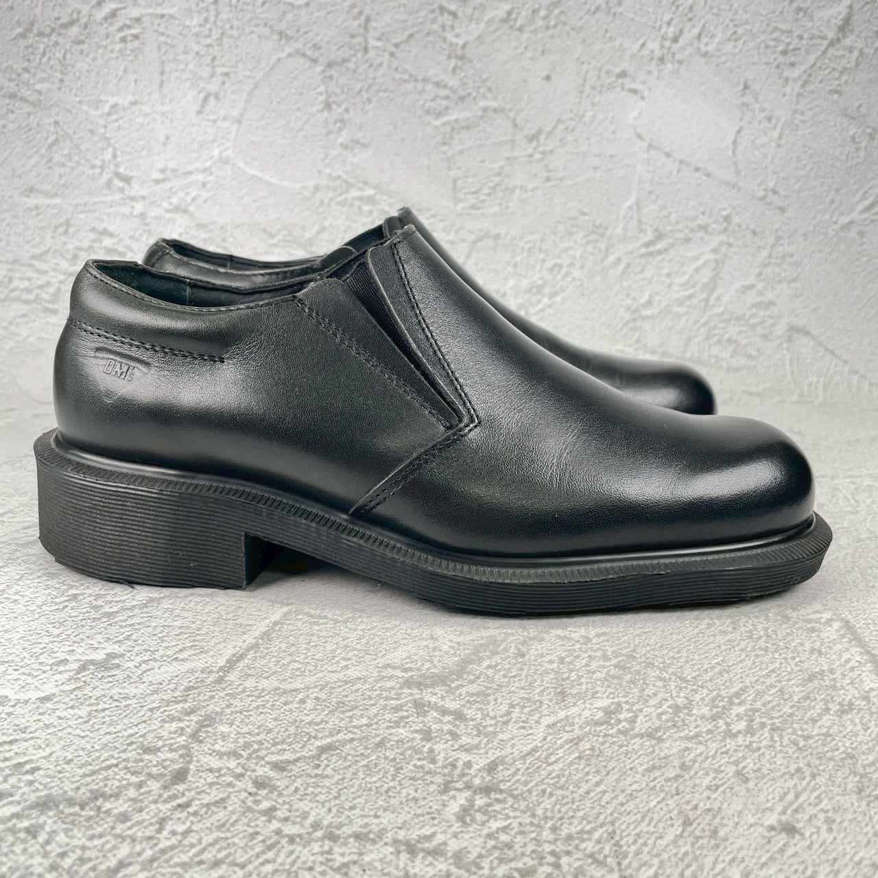 【England製】Dr.Martens ドクターマーチン SIDE ELASTIC サイドエラ プレーン 黒 ブラック UK6 / 25.0cm【Ｗ3571】