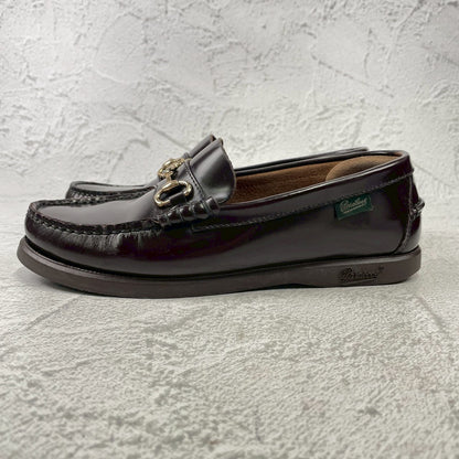 Paraboot パラブーツ CORAUX F MORS コロー ビットローファー 茶 UK2.5 / 22.0cm【Ｗ3580】Brown