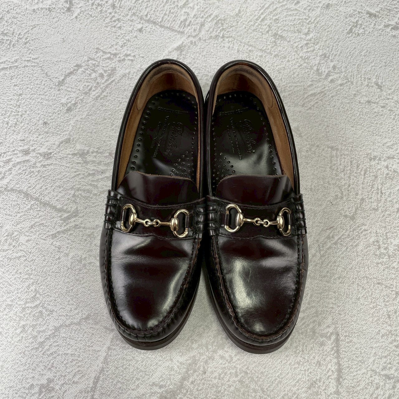 Paraboot パラブーツ CORAUX F MORS コロー ビットローファー 茶 UK2.5 / 22.0cm【Ｗ3580】Brown