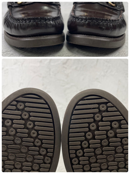 Paraboot パラブーツ CORAUX F MORS コロー ビットローファー 茶 UK2.5 / 22.0cm【Ｗ3580】Brown