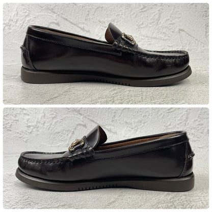 Paraboot パラブーツ CORAUX F MORS コロー ビットローファー 茶 UK2.5 / 22.0cm【Ｗ3580】Brown