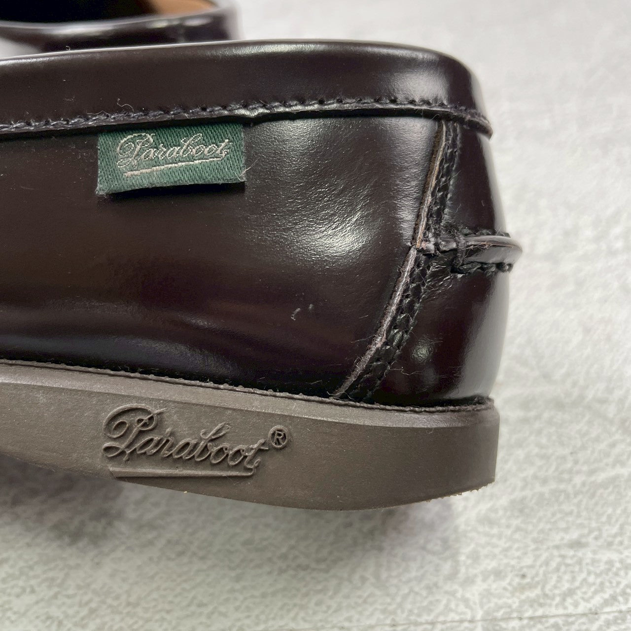 Paraboot パラブーツ CORAUX F MORS コロー ビットローファー 茶 UK2.5 / 22.0cm【Ｗ3580】Brown