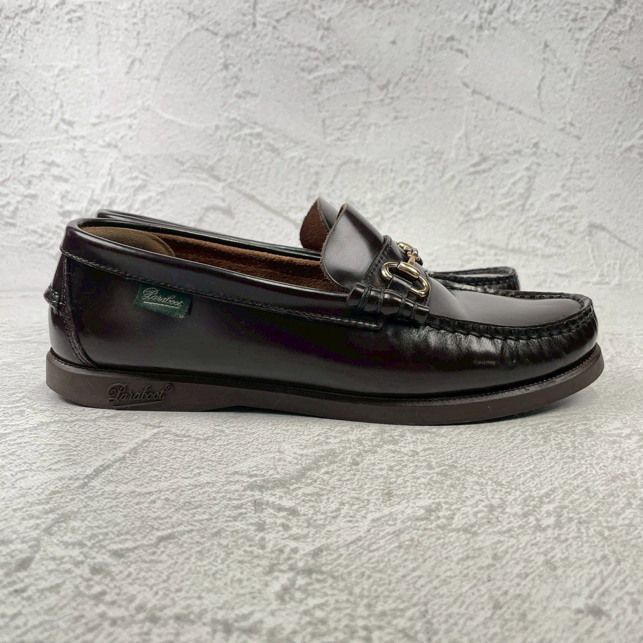 Paraboot パラブーツ CORAUX F MORS コロー ビットローファー 茶 UK2.5 / 22.0cm【Ｗ3580】Brown