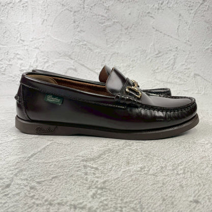 Paraboot パラブーツ CORAUX F MORS コロー ビットローファー 茶 UK2.5 / 22.0cm【Ｗ3580】Brown