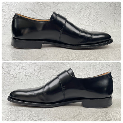 【美品】Church's チャーチ TOKYO 東京 シティコレクション シングルモンク 黒 ブラック UK6 / 24.5cm【Ｗ3588】
