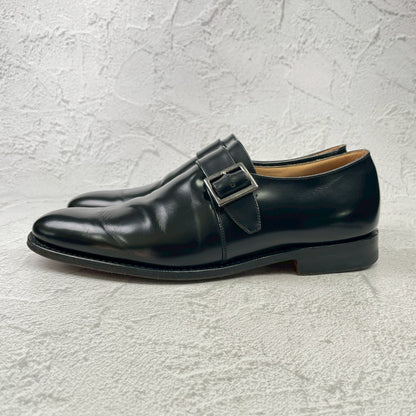 【美品】Church's チャーチ TOKYO 東京 シティコレクション シングルモンク 黒 ブラック UK6 / 24.5cm【Ｗ3588】