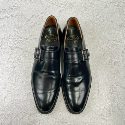 【美品】Church's チャーチ TOKYO 東京 シティコレクション シングルモンク 黒 ブラック UK6 / 24.5cm【Ｗ3588】