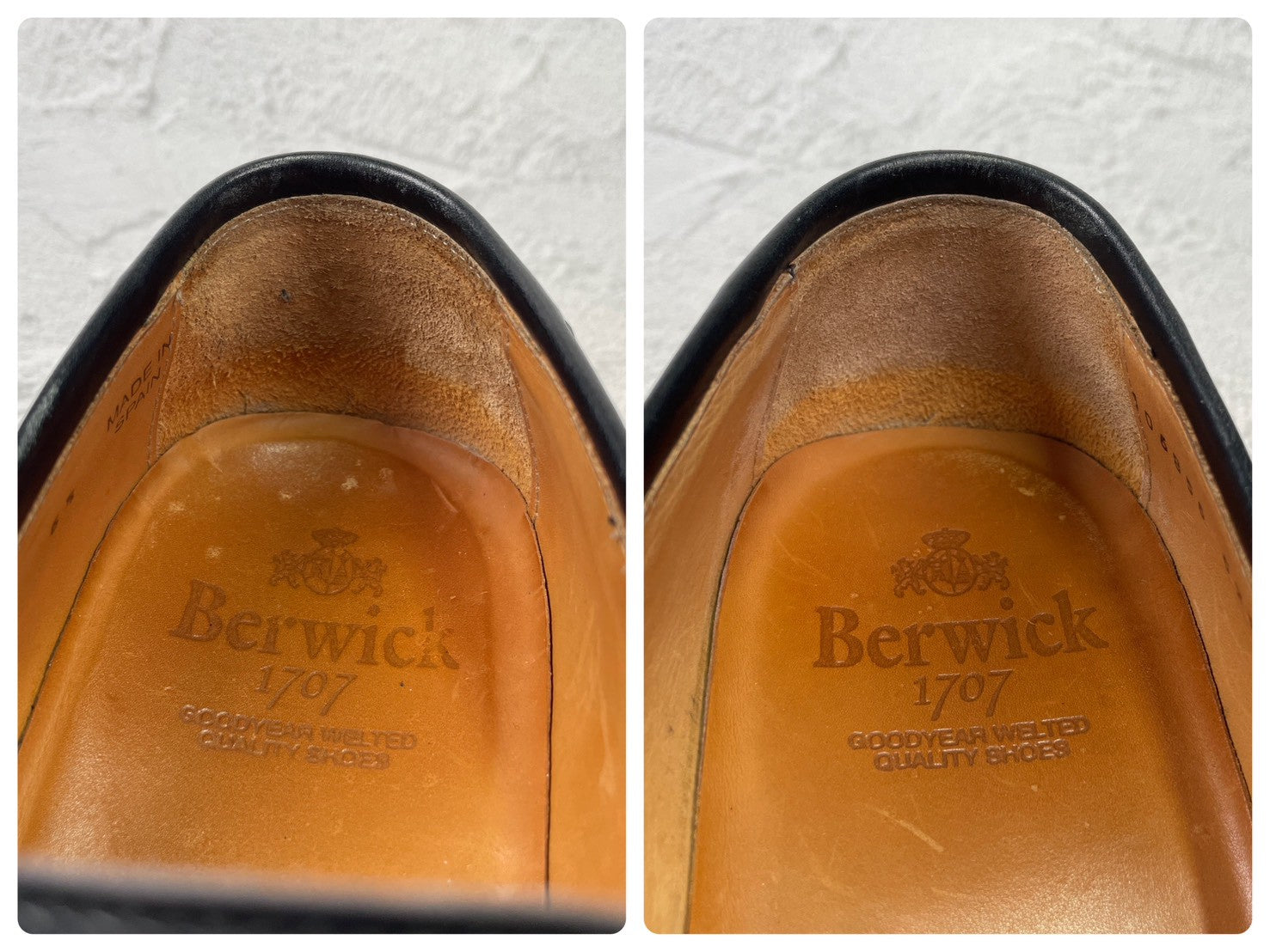 Berwick バーウィック 5293 BCVLBK コインローファー 黒 ブラック UK6