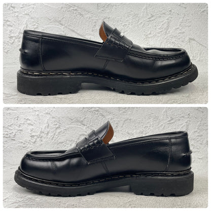 Berwick バーウィック 5293 BCVLBK コインローファー 黒 ブラック UK6.5 / 25.5cm【Ｗ3586】