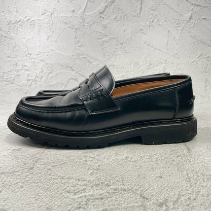 Berwick バーウィック 5293 BCVLBK コインローファー 黒 ブラック UK6.5 / 25.5cm【Ｗ3586】