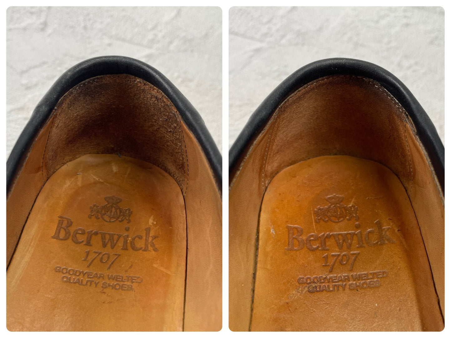 Berwick1707 バーウィック 5387 Bit loafer ビットローファー 黒 UK5 / 24.0cm【Ｗ3585】Black
