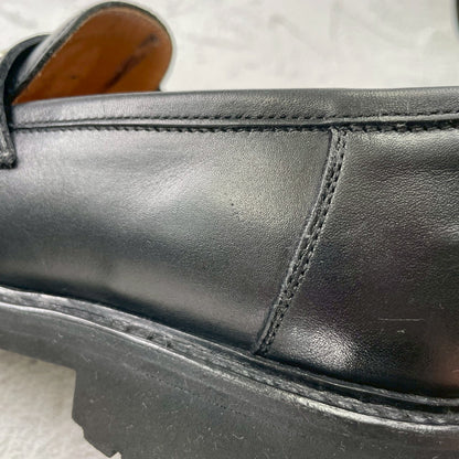 Berwick1707 バーウィック 5387 Bit loafer ビットローファー 黒 UK5 / 24.0cm【Ｗ3585】Black