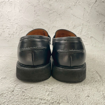 Berwick1707 バーウィック 5387 Bit loafer ビットローファー 黒 UK5 / 24.0cm【Ｗ3585】Black