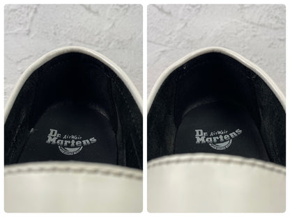 【美品】Dr.Martens ドクターマーチン PENTON ペントン コインローファー バイカラー 黒 白 UK5 / 24.0cm【Ｗ3584】Black White