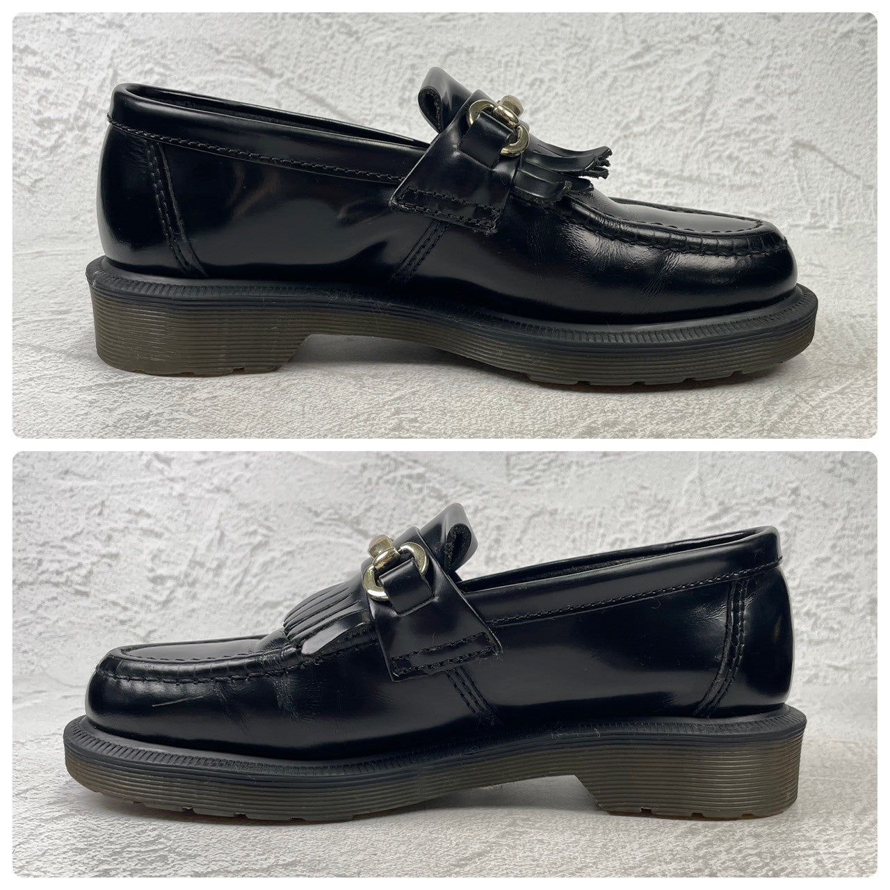 Dr.Martens ドクターマーチン ADRIAN SNAFFLE エイドリアン スナッフル ビットローファー 黒 UK4 / 23.0cm【Ｗ3583】 Black