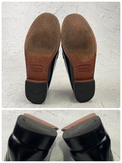 【存在感のある足元】G.H.BASS ジーエイチバス LARSON ZEBRA ラーソン ゼブラ BA41088 US6 / UK4 / EU37 / 23.0cm【Ｗ3582】