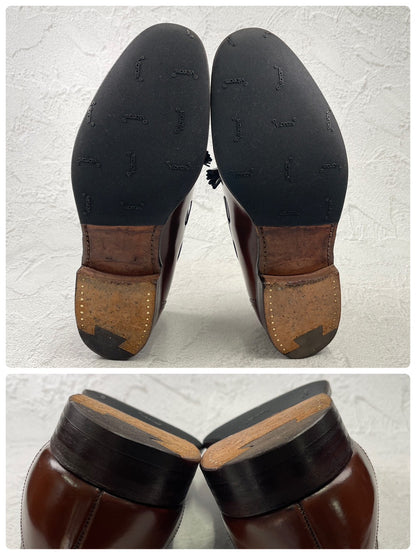 【4都市】Church's チャーチ KINGSLEY キングスレー タッセルローファー 茶 ブラウン UK8.5 / 27.0cm【Ｗ3594】