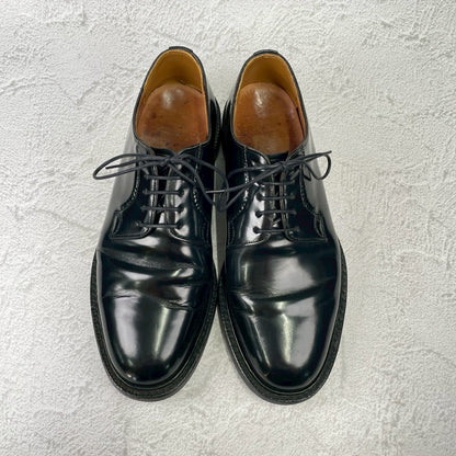 【名品】Church's チャーチ SHANNON シャノン プレーン 外羽根 黒 ブラック UK7 / 25.5cm【W3592】