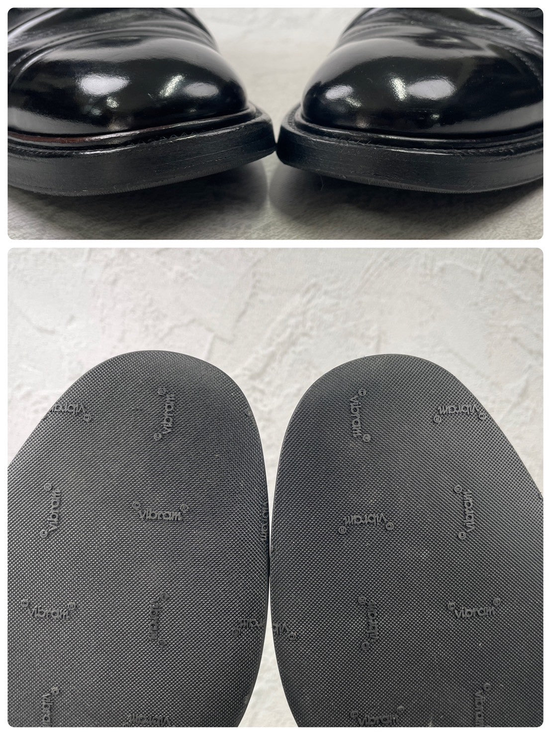 Church's チャーチ ストレート 内羽根 100ラスト 黒 ブラック UK9.5 / 28.0cm【Ｗ3595】