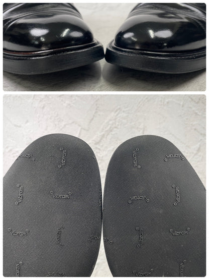 Church's チャーチ ストレート 内羽根 100ラスト 黒 ブラック UK9.5 / 28.0cm【Ｗ3595】