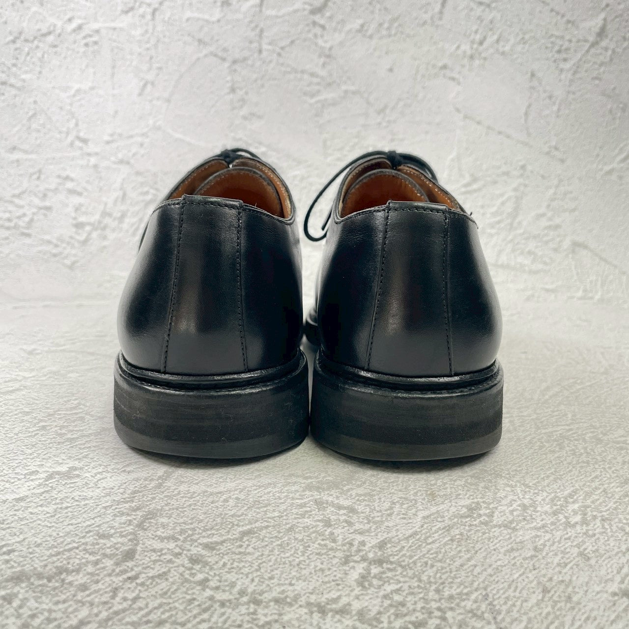【美品】Berwick1707 バーウィック 2369 Vチップ 外羽根（2369BCVIBK）黒 ブラック UK6.5 / 25.5cm【Ｗ3591】