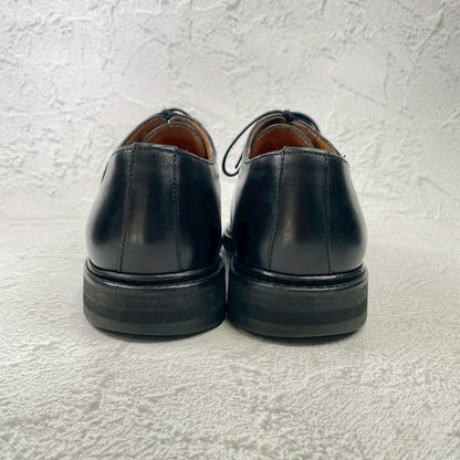 【美品】Berwick1707 バーウィック 2369 Vチップ 外羽根（2369BCVIBK）黒 ブラック UK6.5 / 25.5cm【Ｗ3591】