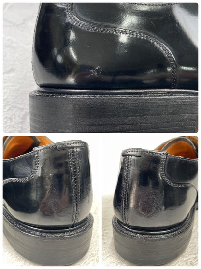 Church's チャーチ ストレート 内羽根 100ラスト 黒 ブラック UK9.5 / 28.0cm【Ｗ3595】