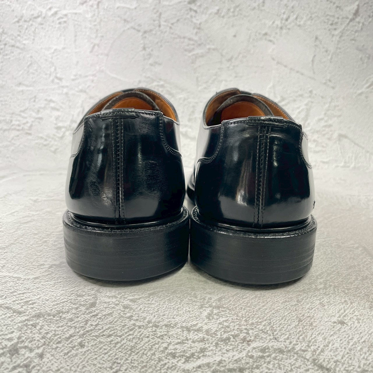 Church's チャーチ ストレート 内羽根 100ラスト 黒 ブラック UK9.5 / 28.0cm【Ｗ3595】