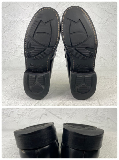 Paraboot ADONIS｜コインローファー ブラック UK5.5 / 24cm ハラコ