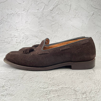Church’s FOSBURY｜スエード タッセルローファー ダークブラウン UK7.5 / 26cm 4都市