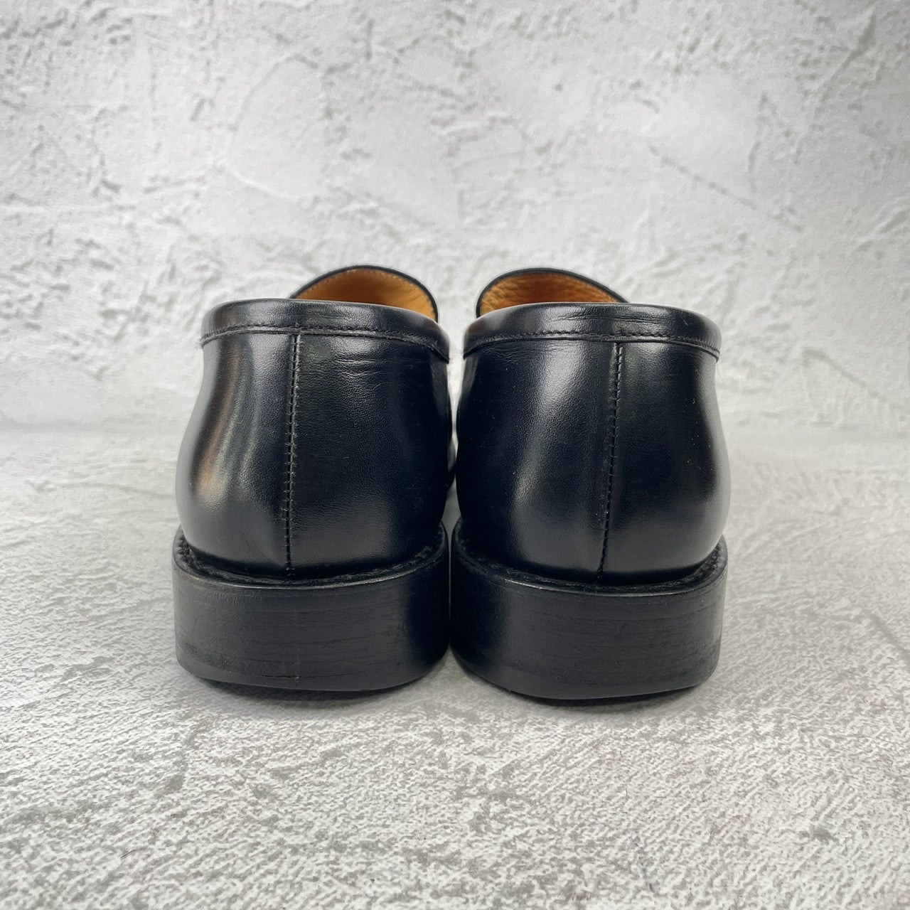 Paraboot ADONIS｜コインローファー ブラック UK5.5 / 24cm ハラコ