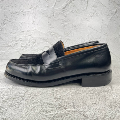Paraboot ADONIS｜コインローファー ブラック UK5.5 / 24cm ハラコ