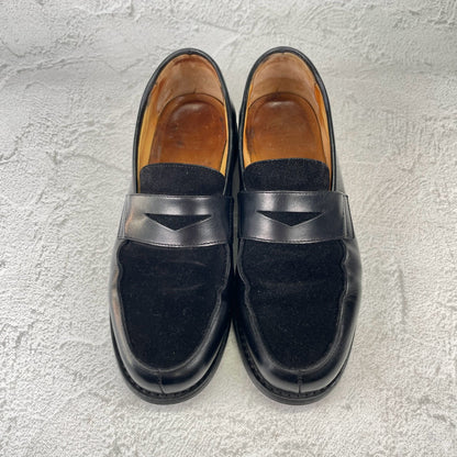 Paraboot ADONIS｜コインローファー ブラック UK5.5 / 24cm ハラコ